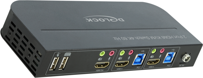 Delock KVM-Switch HDMI 2-Port