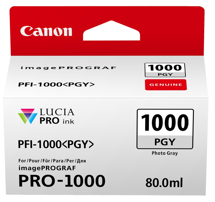 Canon PFI-1000PGY tinta, fotó-szürke