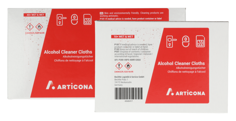 ARTICONA Alcohol-based CleaningWipe 10x