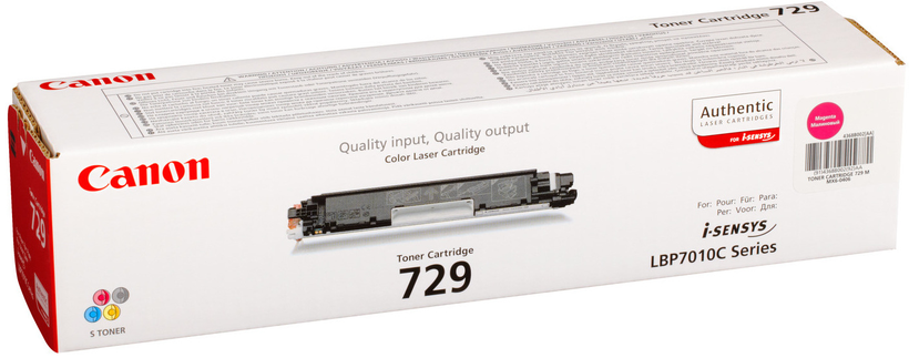 Toner Canon 729, magenta