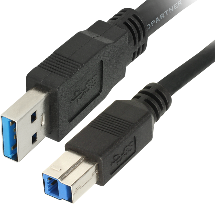 Cable USB 3.0 A/m-B/m 1.5m Black