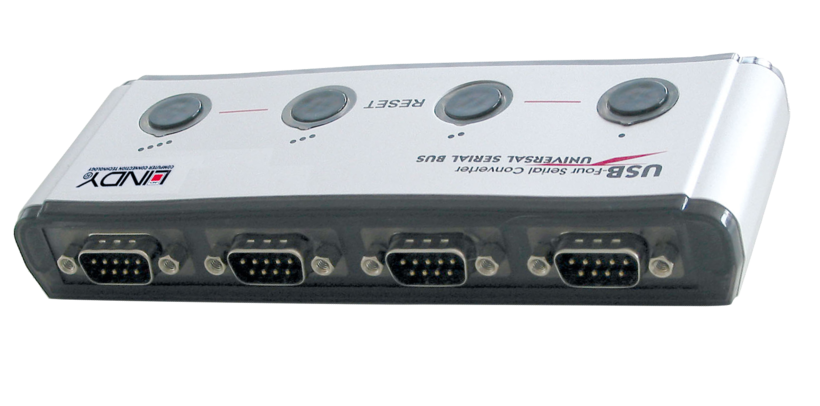 Adapter 4xDB9wt (RS232)-USB Typ B gn