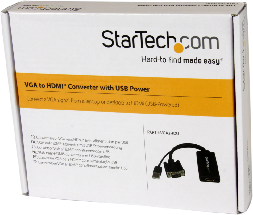 Adaptér StarTech VGA - HDMI