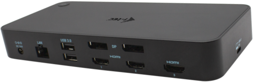 i-tec USB-C/A - 2xDisplayPort+HDMI Dock