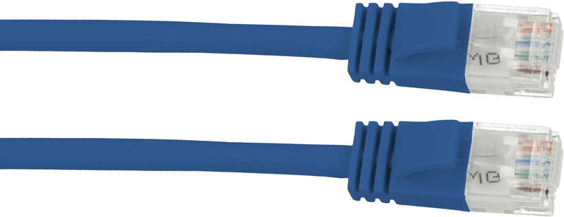 Patch Cable RJ45 U/UTP Cat6a 15m Blue