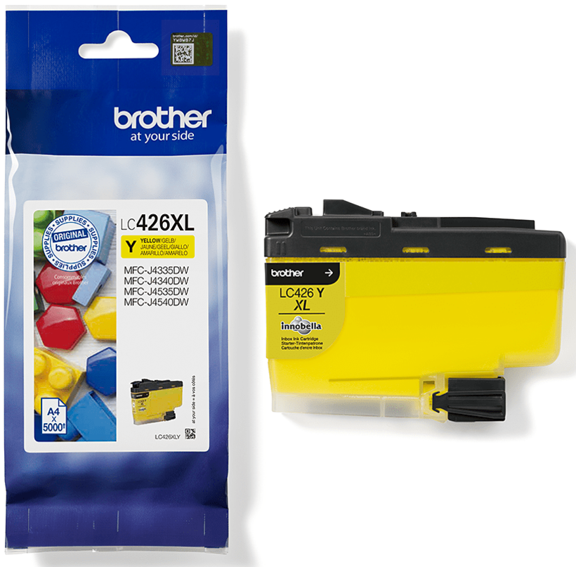 Encre Brother LC426XLY, jaune