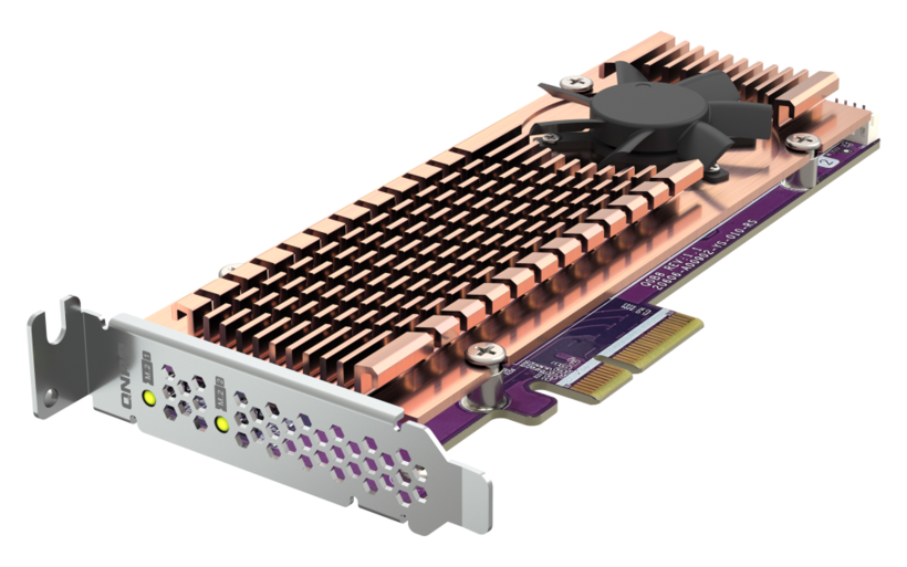 QNAP Dual M.2 PCIe SSD Erweiterungskarte
