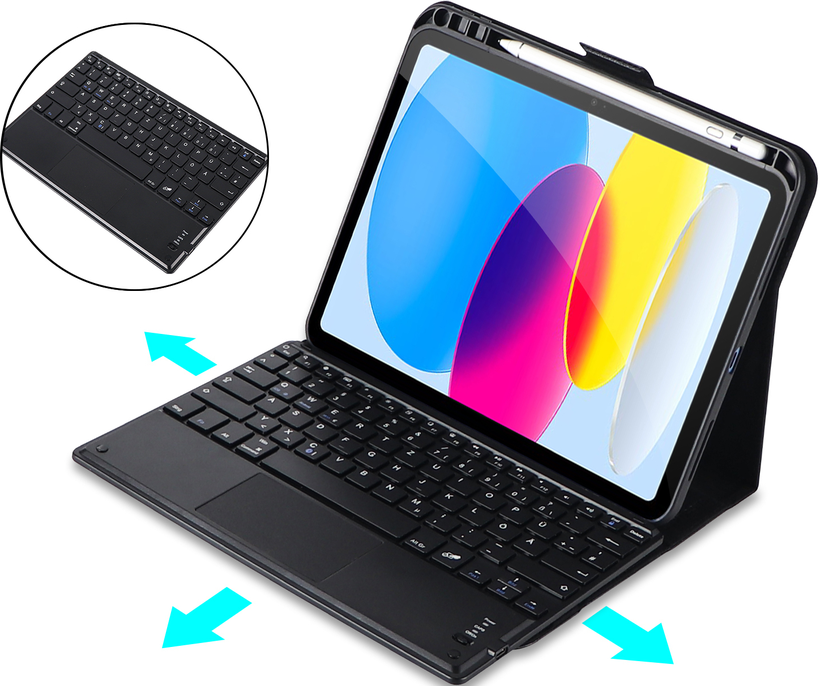 ARTICONA iPad 10.9 Tastatur Case