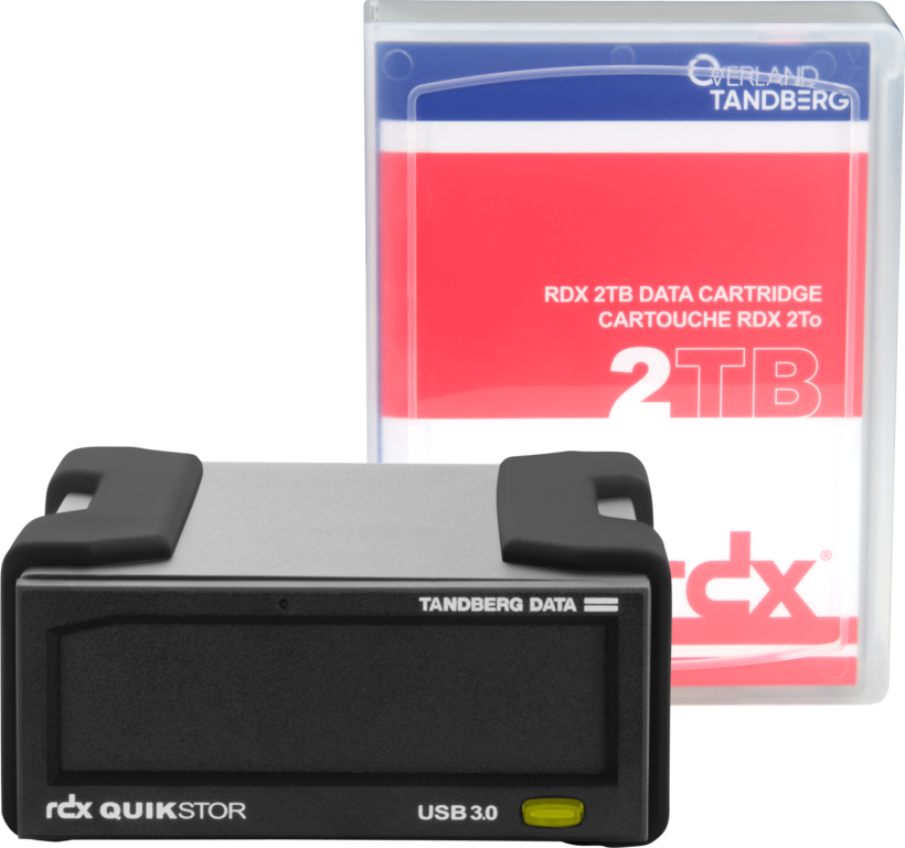 Tandberg RDX External USB Drive 2TB