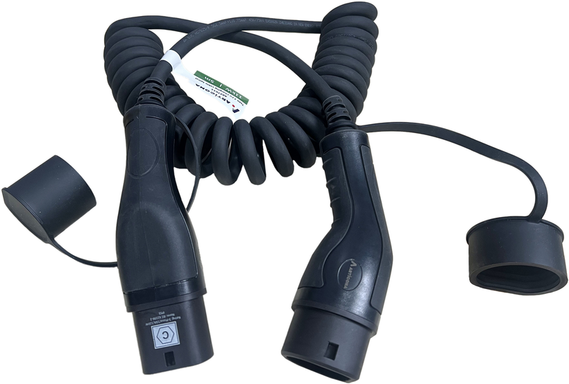 Nab. kabel typ 2 E-Auto 11kW kroucený 5m