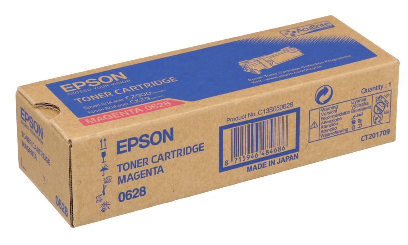 EPSON Tóner S050628 magenta