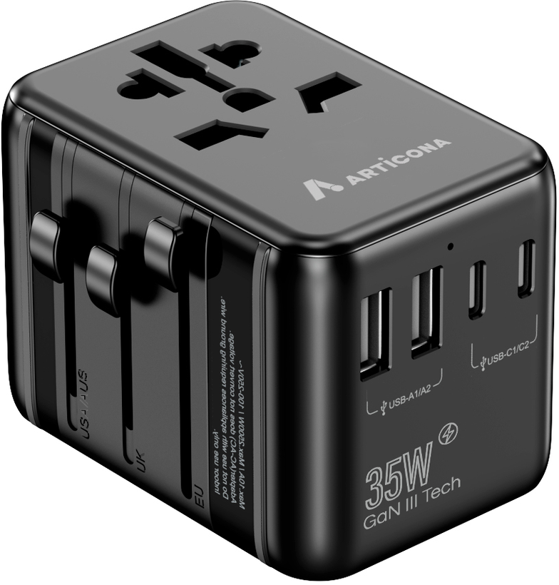Caricatore da viaggio USB-C/A PD 35 W