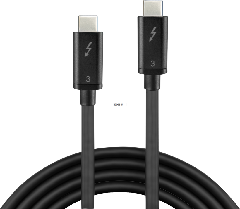 Cable Lindy Thunderbolt3, 2 m