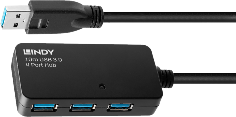 Comprar Alargador activo LINDY USB A 10 m+Hub (43159)