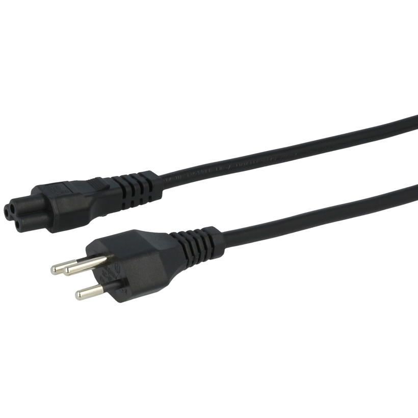 Power Cable T12/m - C5/f 5m Black