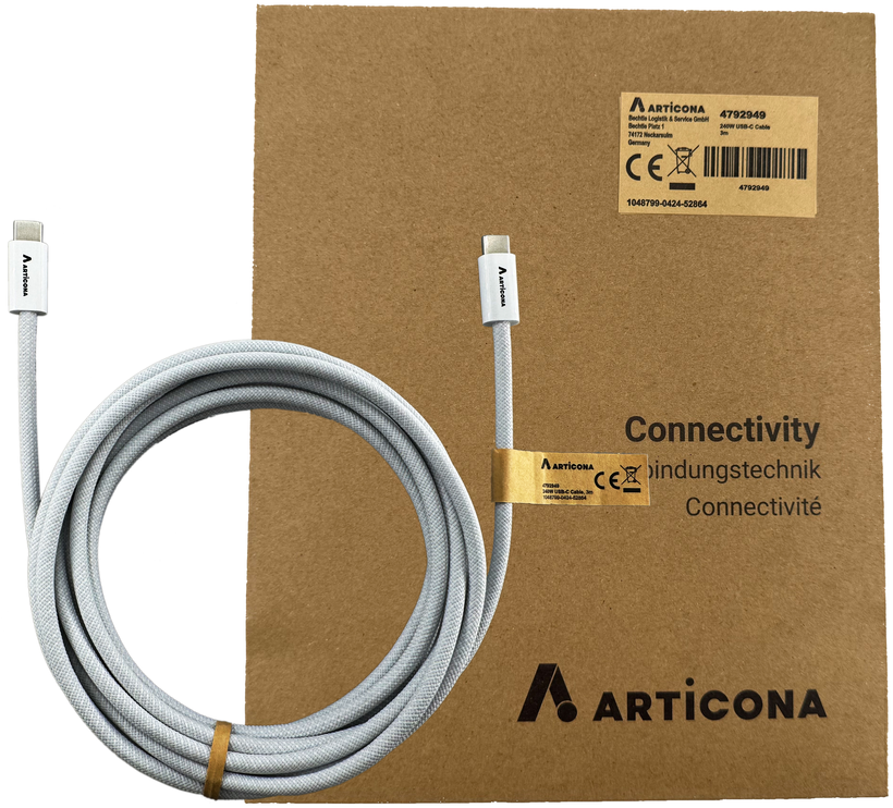 ARTICONA 240 W USB-C kábel 3 m