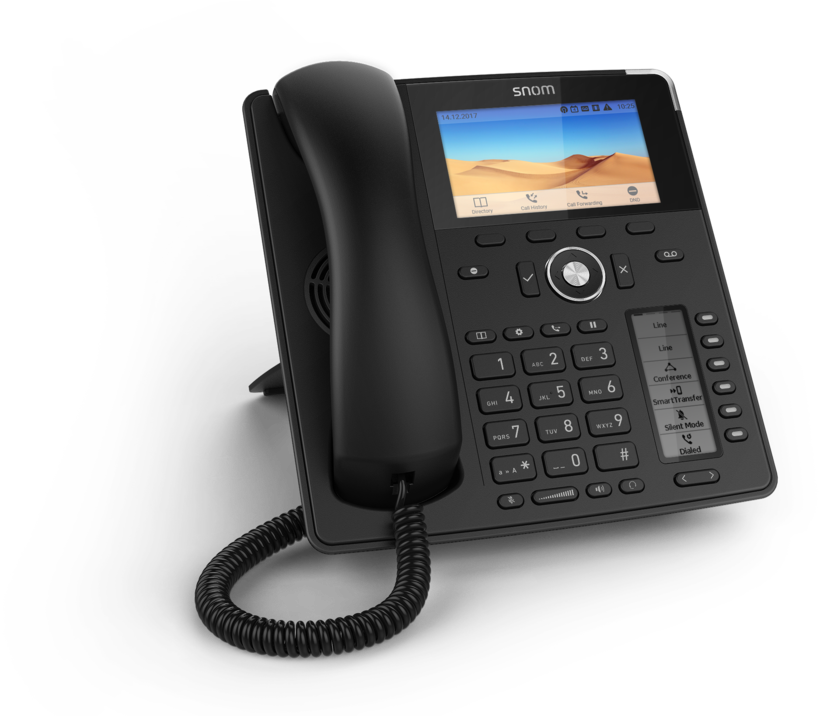 Snom D785 IP Desktop Telefon schwarz