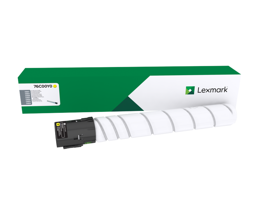 Lexmark 76C00Y0 Toner Cartridge Yellow