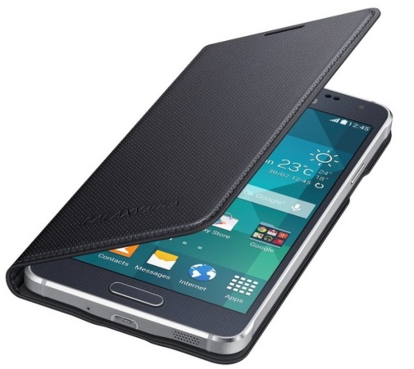 Samsung Flip Cover for Alpha Black