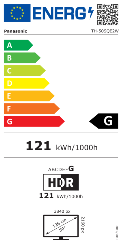 Panasonic TH-50SQE2W Signage Display