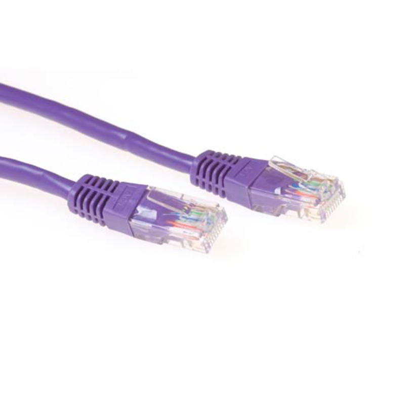 Patch Cable RJ45 U/UTP Cat6 15m purple