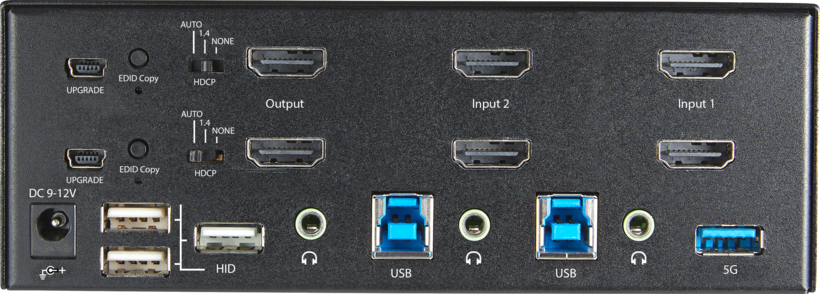 Prepínač KVM StarTech HDMI DualHead 2p.