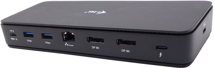 i-tec Thunderbolt4 - 2xDisplayPort dokk.