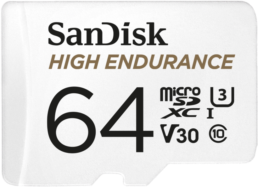 MicroSDXC 64 Go SanDisk High Endurance