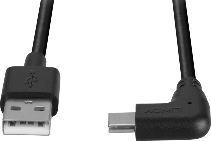 LINDY USB-C to A Cable 1m