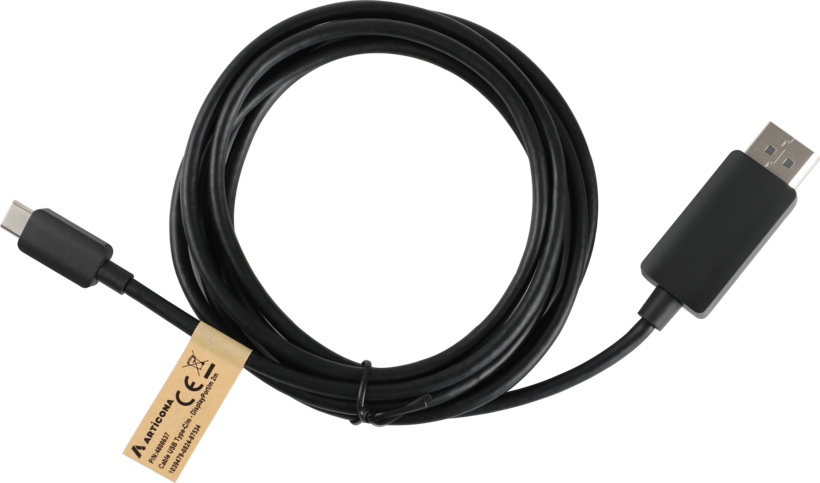 Cable USB tipo C m. - DisplayPort m. 2 m