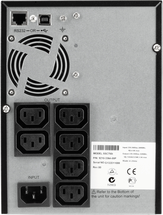 Eaton 5SC 750i Tower UPS 230V