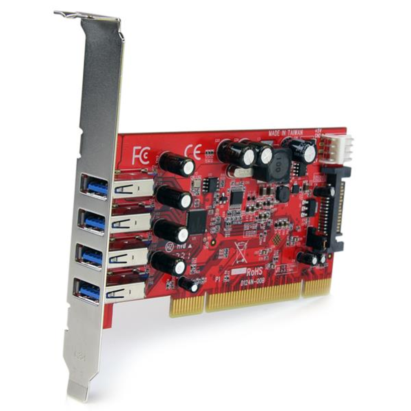 StarTech Karta interf. 4-port USB 3.0PCI