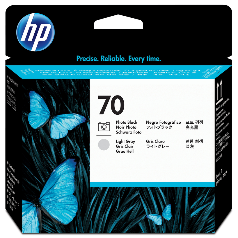 HP 70 patron, fotófek.+vil. szürke