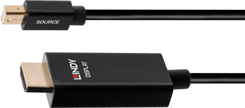 LINDY Mini DP - HDMI Active Cable 3m