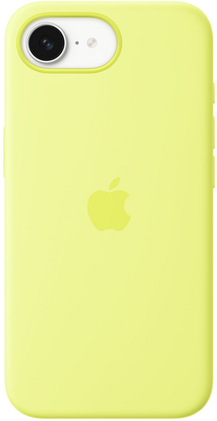 Apple iPhone 16e Silicone Case Neon Yell