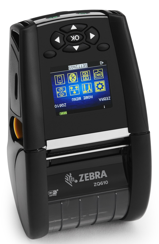 Imprim. WiFi Zebra ZQ610 Plus TD 203dpi