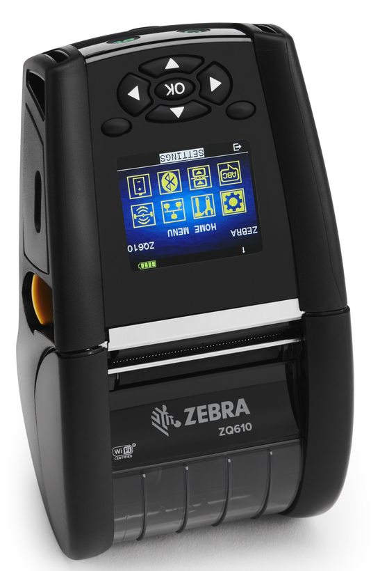 Buy Zebra ZQ610 Plus TD 203dpi WLAN Printer (ZQ61-AUWAE14-00)