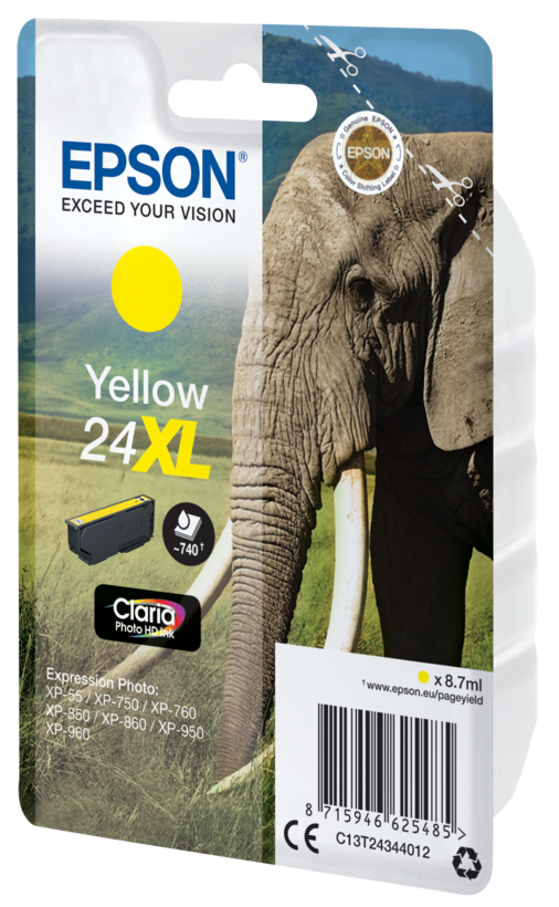 Epson 24XL Ink Yellow