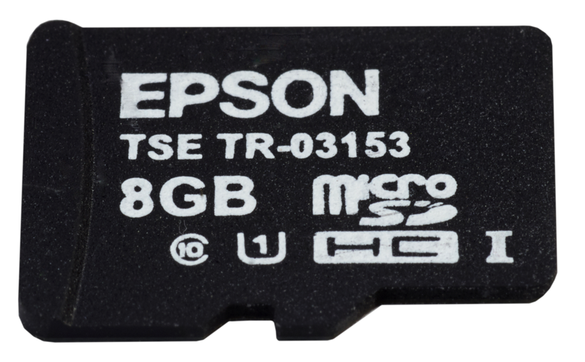Epson 8GB Certified TSE microSD