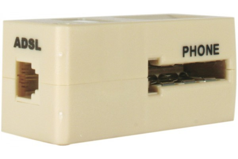 Filtre ADSL, prise gigogne