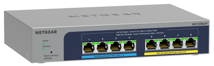 NETGEAR MS108EUP PoE Switch