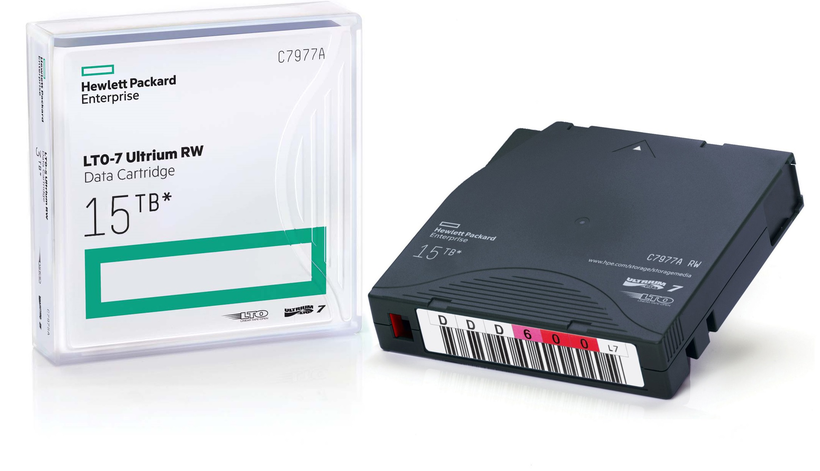 HPE LTO-7 Ultrium Tape + Label