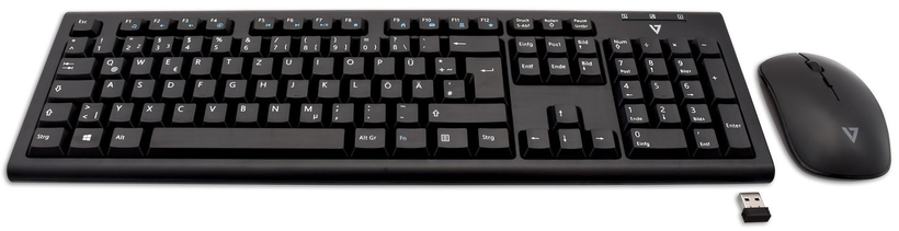 V7 CKW200 Tastatur und Maus Set