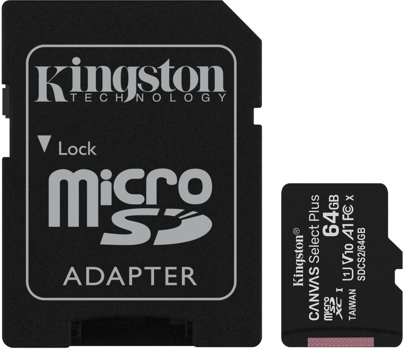 Kingston Canvas Select P microSDXC 64GB