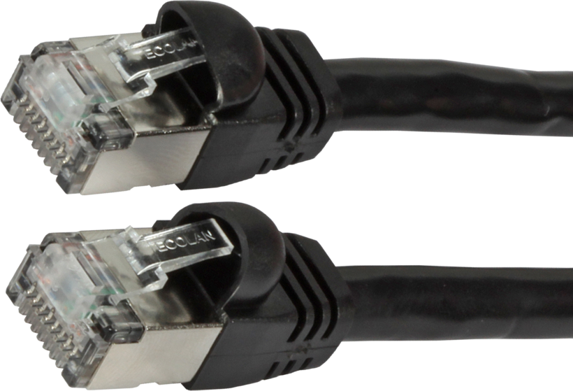 Buy Patch Cable RJ45 S/FTP Cat6 6m Black (K2460.6)
