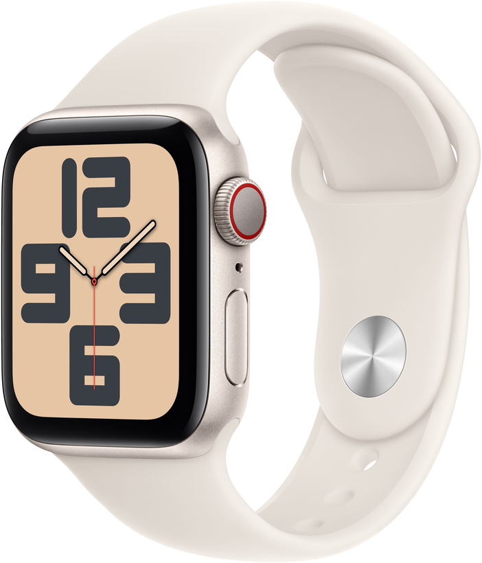 Apple Watch SE LTE 40mm Alu polarstern