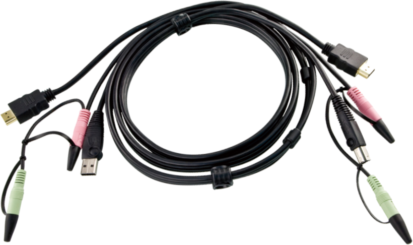 ATEN KVM Cable HDMI/USB/Audio 1.8m