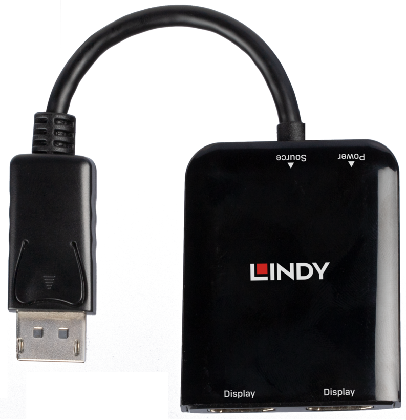 Hub MST Lindy DisplayPort - 2 x DP
