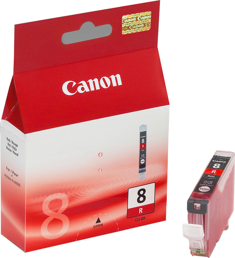 Canon Cartucho de tinta CLI-8R rojo
