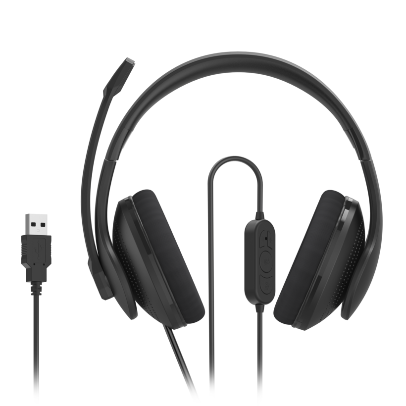 Micro-casque Hama HS-USB300 V2 PC-Office